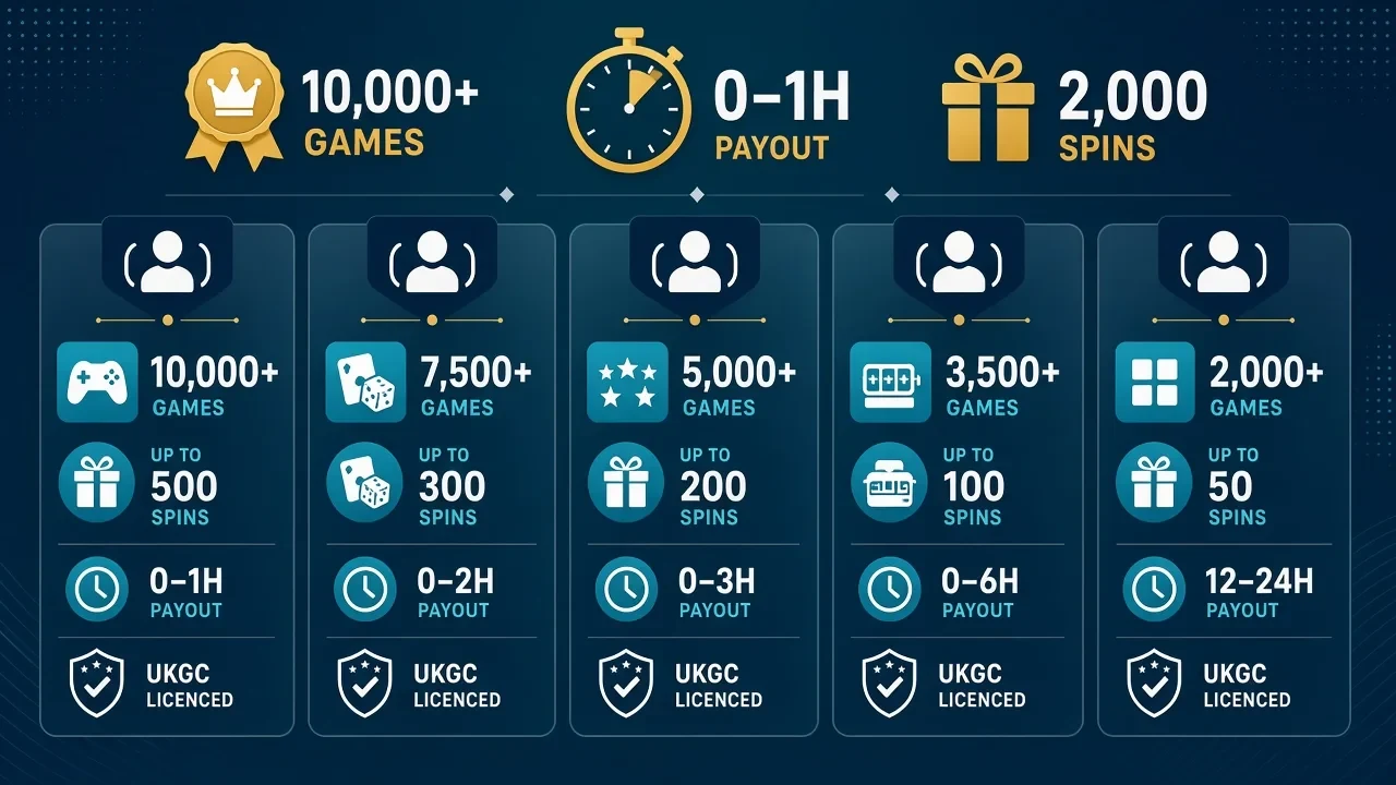 Best Non GamStop Casinos for UK Players